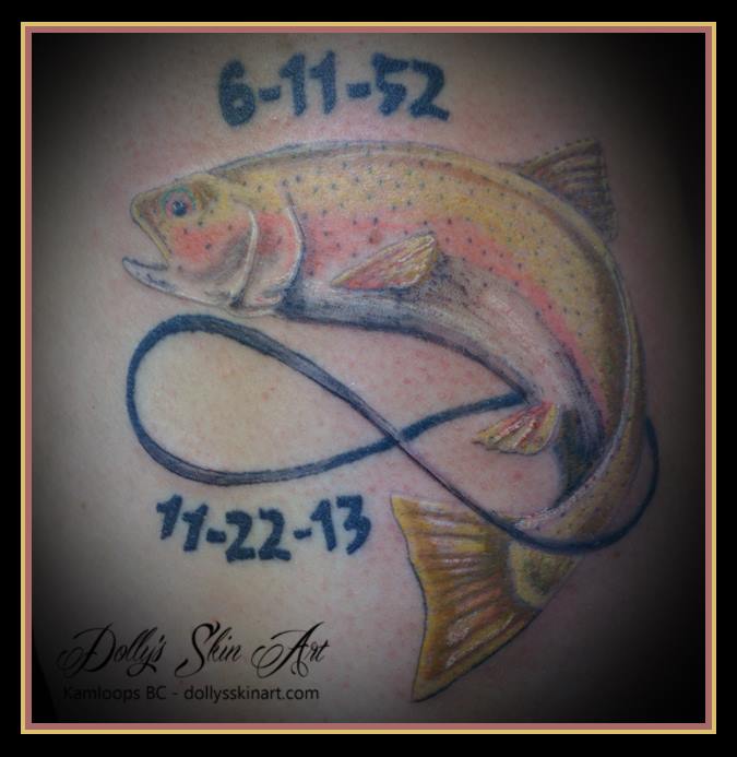 colour trout memorial metis tattoo