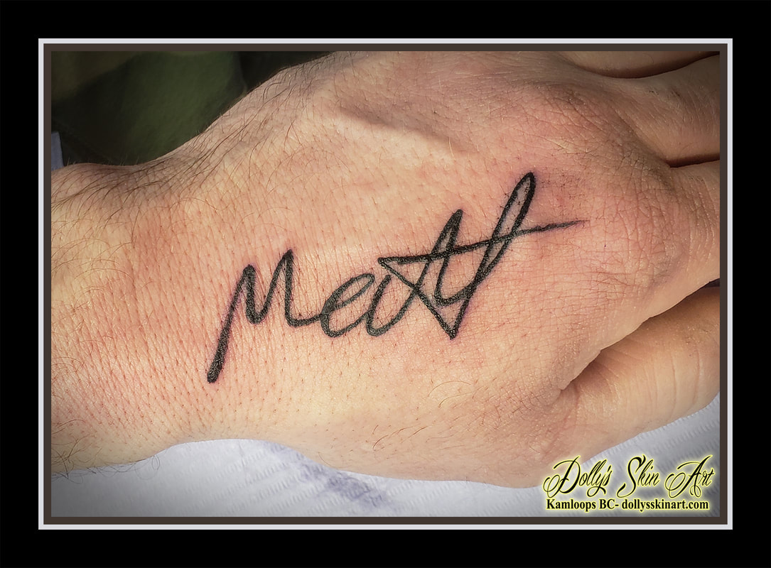 Memorial tattoo for Aaron - Dolly's Skin Art Tattoo Kamloops BC