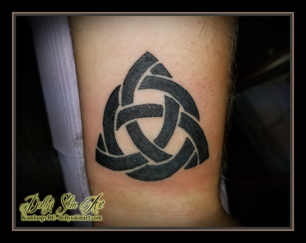 celtic knot tattoo family black wrist tattoo kamloops dolly's skin art
