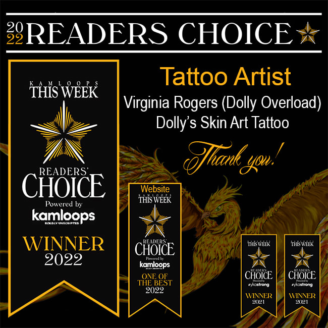 kamloops this week reader's choice 2022 winner tattoo artist website 2021 tattoo studio artist dolly's skin art