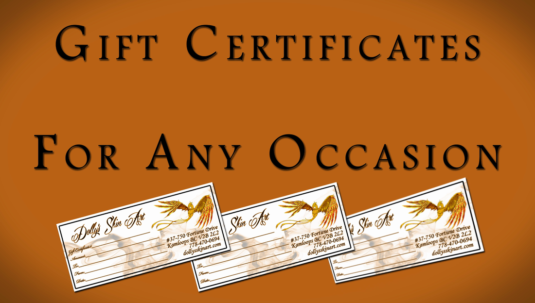 We Have Gift Certificates!